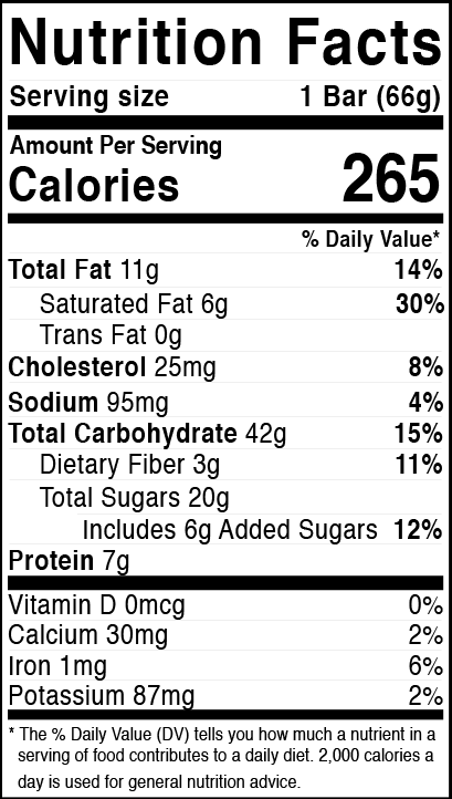 peanut butter nutrition information